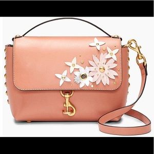 Rebecca Minkoff Blythe MD Flap Xbody with Floral